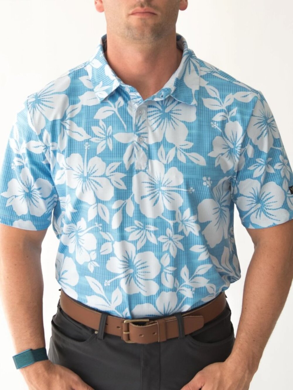 Yatta Golf Kahakai Polū Golf Polo